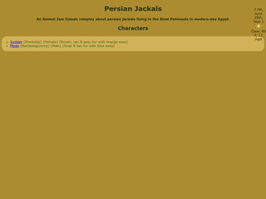 sinaipersianjackals screenshot