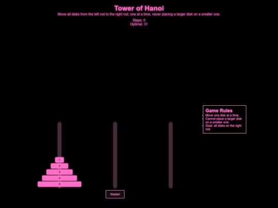 towers game screenshot