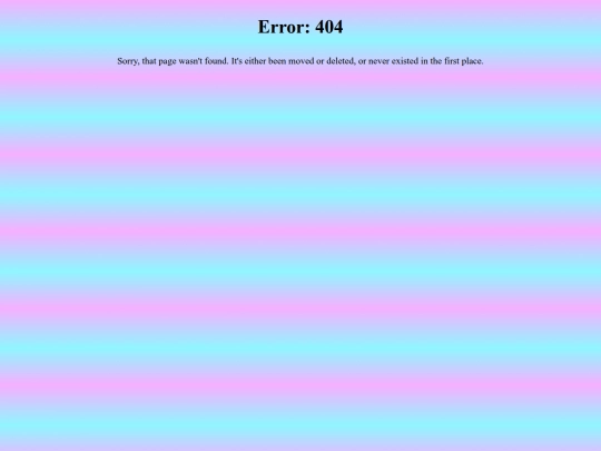 not_found screenshot
