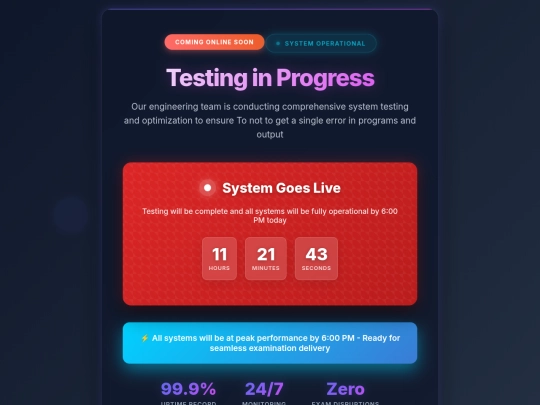 testing screenshot