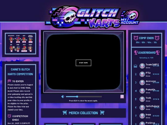 GlitchKarts screenshot