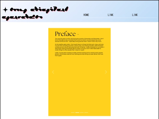 zineDecember2025 screenshot
