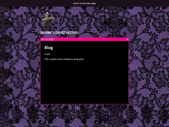 blog screenshot