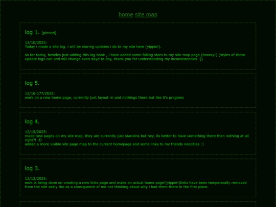 site_logs screenshot