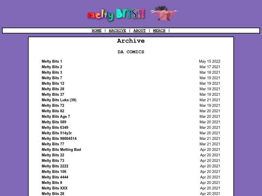 archive screenshot