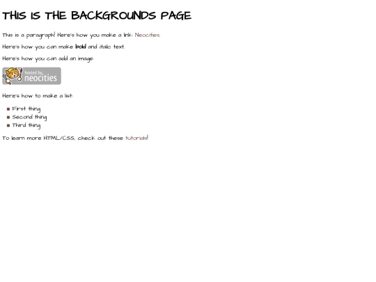 pages/backgrounds screenshot