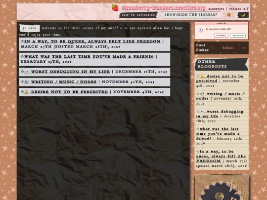 thoughts screenshot