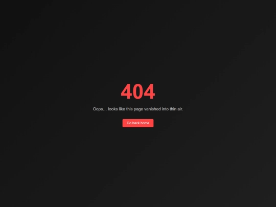 not_found screenshot