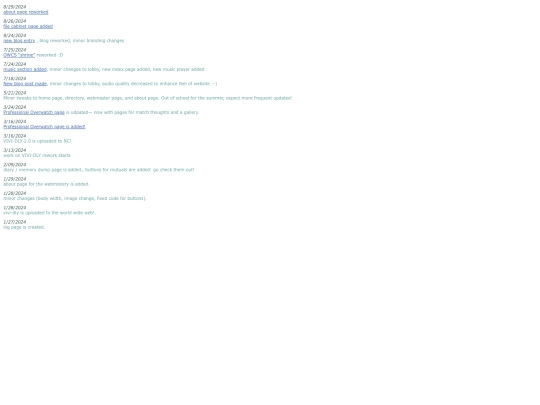 log screenshot