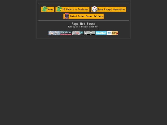 not_found screenshot