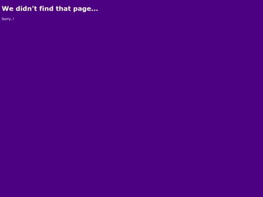 not_found screenshot