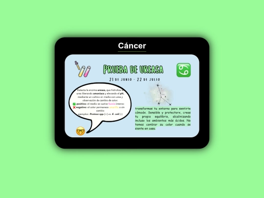 pruebas bioquímicas/cancer screenshot