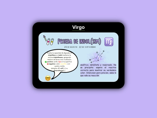 pruebas bioquímicas/virgo screenshot