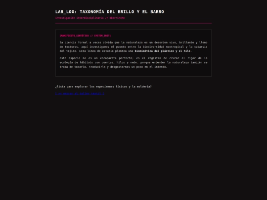 taxonomia_brillo screenshot
