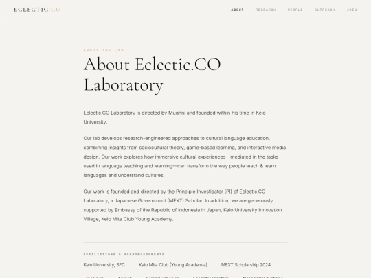 eclecticabout screenshot
