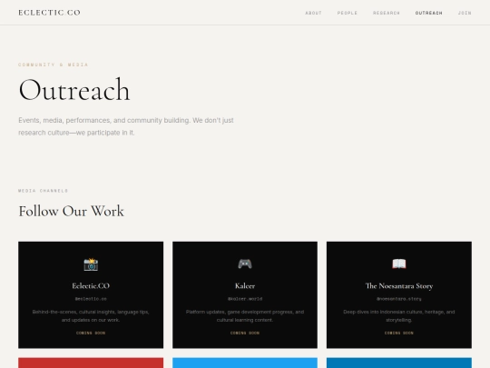 ecooutreach screenshot