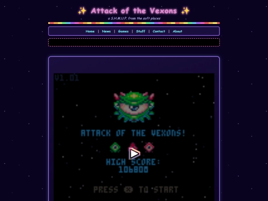 vexons/vexons screenshot