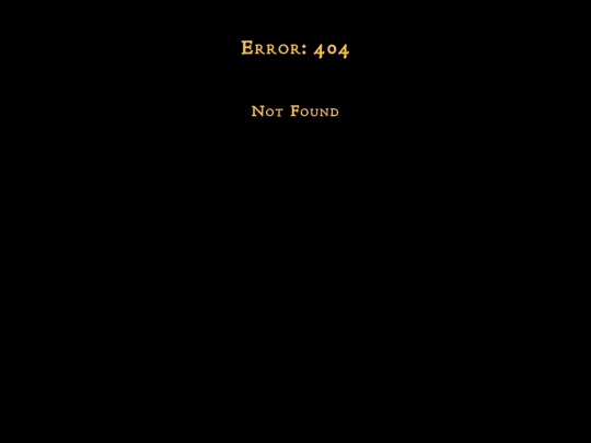 not_found screenshot
