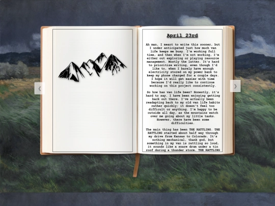 journal screenshot
