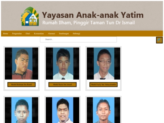 alumnai screenshot