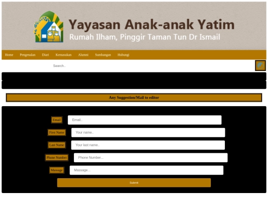 yayasan screenshot