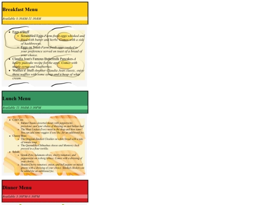 annikahbmenu screenshot