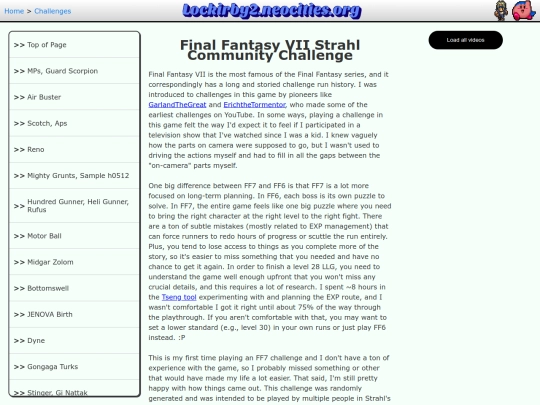 challenges/Strahl screenshot