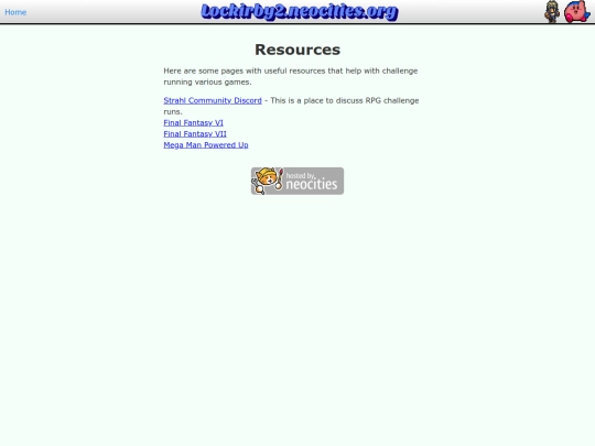 resources screenshot