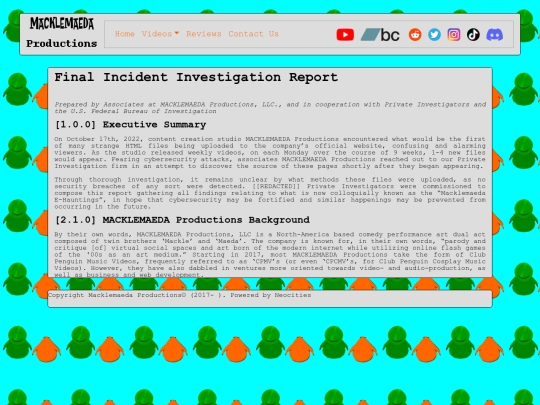 incident/incident-report screenshot