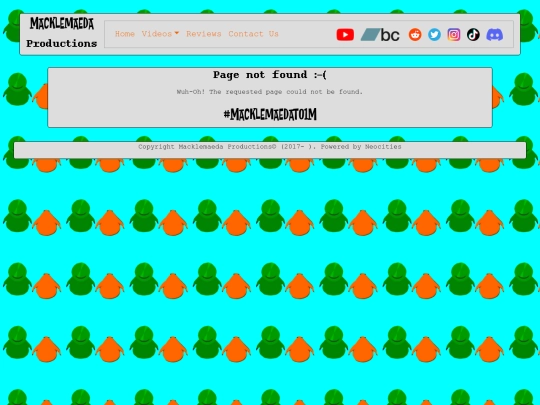 not_found screenshot
