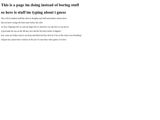 procrastinatingpage screenshot