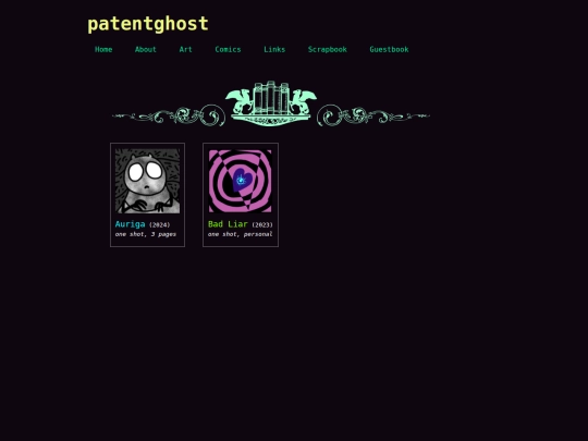 comics/comic-directory screenshot