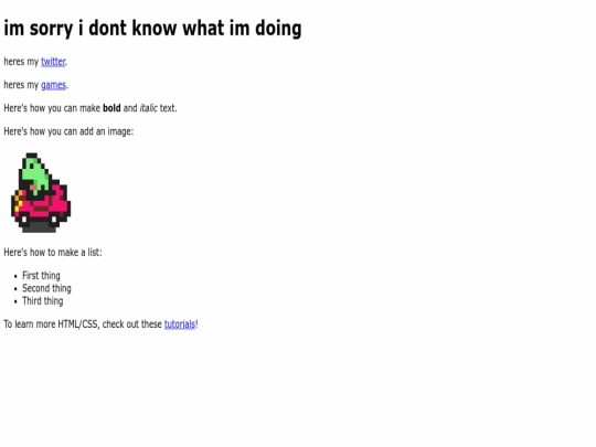 index screenshot