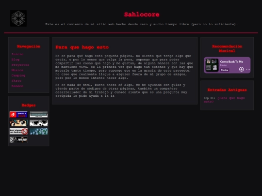 blog screenshot
