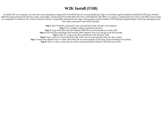 tutorialusb screenshot
