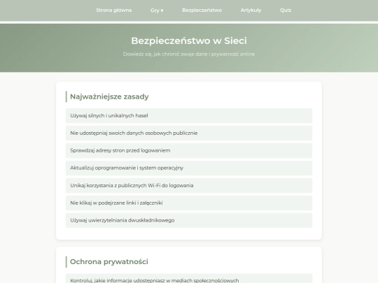 bezpieczenstwo screenshot