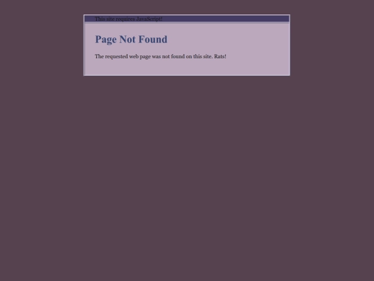 not_found screenshot