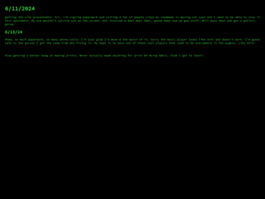 blog screenshot