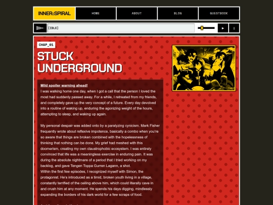 Blog/spiral/spiral screenshot