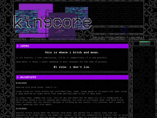 blog screenshot