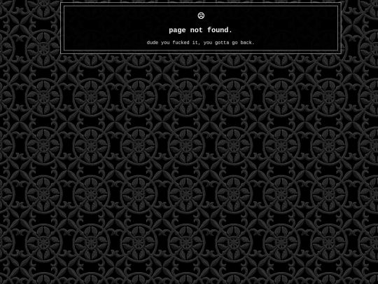 not_found screenshot