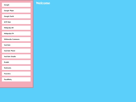 startpage/homepage-main screenshot