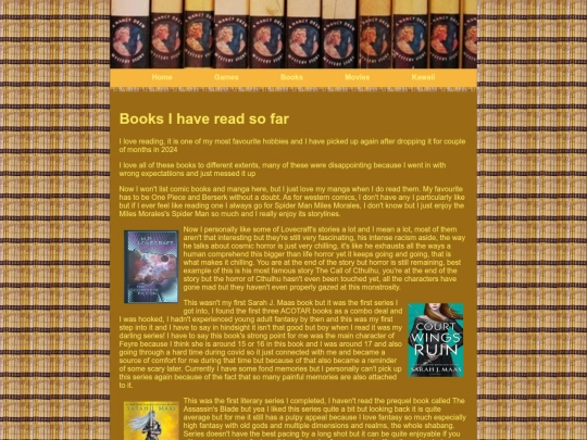 Books screenshot