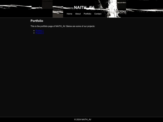 portfolio screenshot