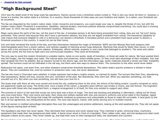 backgroundsteel screenshot