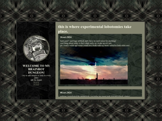 blog screenshot