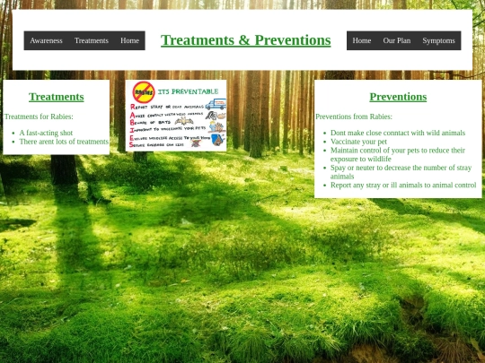 treatments screenshot