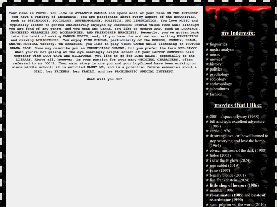 aboutme screenshot