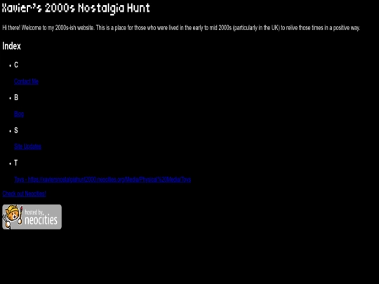 index screenshot