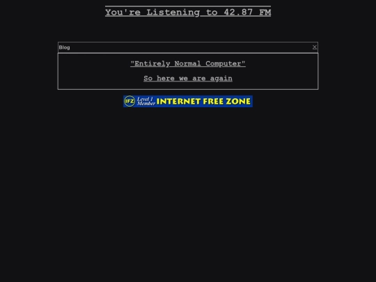 blog screenshot